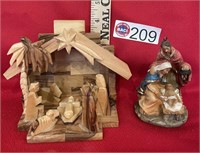 (2) CHRISTMAS NATIVITY'S