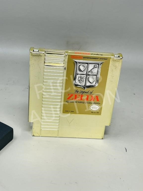 1985 Nintendo NES Legend of Zelda gold cartridge