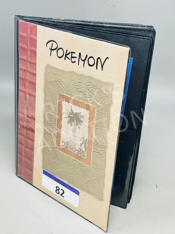 binder of Pokemon cards