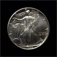 1993 Walking Liberty 1 oz fine silver dollar