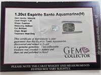1.20ct Espirito Santo Aquamarine (H)