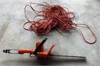 Electric Hedge Trimmer W/ Extension Cords