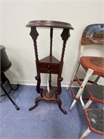 Wood Plant Stand 34"H