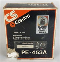 Clarion 8 Track Stereo Player