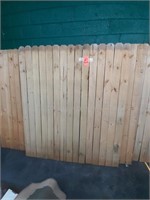 Wood Fence Panels 6'H