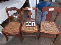 3 Early Chairs