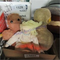 Old stuffed dolls