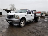 2004 Ford F550 S/A Flatbed Pickup