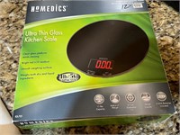 Homedics Thin Glass Food Scale