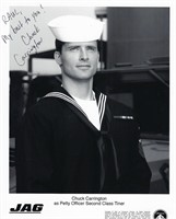 JAG Chuck Carrington signed photo
