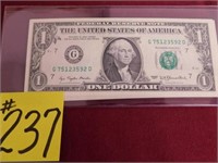 (15) $1 Federal Reserve Notes (Crisp) Some in Seq.