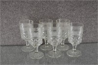 4 Anchor Hocking Wexford Wine Glasses