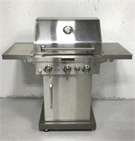 KitchenAid propane barbecue with cover