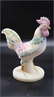 Fenton Ivory Satin Rooster