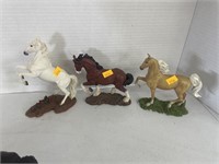 3 Danbury mint noble steeds