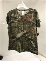 (2x Bid) Mossy Oak Ladies Shirt Size M