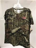 (2x Bid) Mossy Oak Ladies Shirt Size L