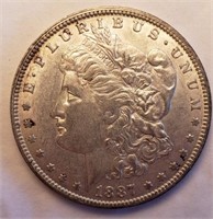 1887-O Silver Dollar