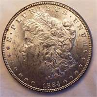 1884 Silver Dollar