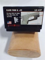 KAHR 9mm &40 lazer light LG 437