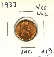 1937 Lincoln Cent - Nice Uncirculated