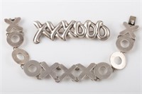 (2) MEXICAN STERLING "XO" JEWELRY
