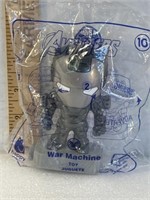 Avengers happy meal toy #10 War Machine NIP