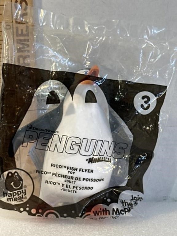 McDonald’s happy meal toy penguins of Madagascar