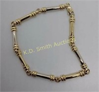 14KT Gold Link Bracelet (7.0 grams)