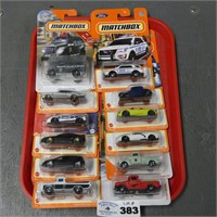 (12) Matchbox Diecast Cars in Packs