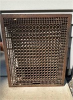 Antique extra large, cast-iron floor grate, great