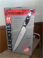 JA Henckels set of 4 gourmet knives with block