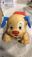 Fisher Price ride a puppy dog, lights up with