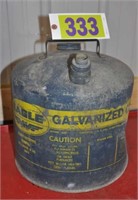 Eagle 5-gal galv fuel can
