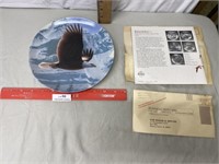 1988 The Bald Eagle Decorative Plate