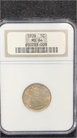 1899 NGC MS64 Liberty V Nickel