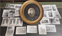 Estate lot of antique photos