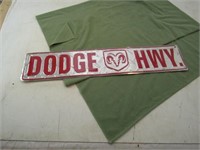 Dodge Highway Sign
