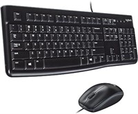 Logitech MK120 Wired Keyboard and Mouse Combo for