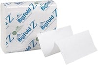 Bigfold Z C-fold Towels Jr, White, 10/260