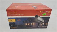 Malibu low voltage flag lighting kit