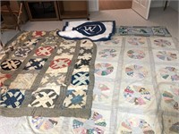 Pair of Handmade Quilts & more