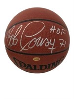 Bob Cousy Signed Basketball