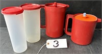 Tupperware Pitchers and Pasta Containers