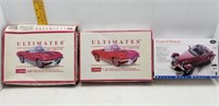 3-1:43 SCALE PLASTIC MODELS COVETTES & PROWLER