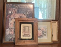 Framed Prints incl. The Nutcracker (17" x 2')