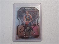KEVIN LOVE SIGNED SPORTS CARD WITH COA CAVS