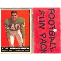 1961 Topps Football Sealed Fun Pack