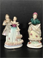 Two porcelain Victorian figurines