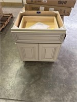 MADISON WHITE DESK VANITY 24" BASE